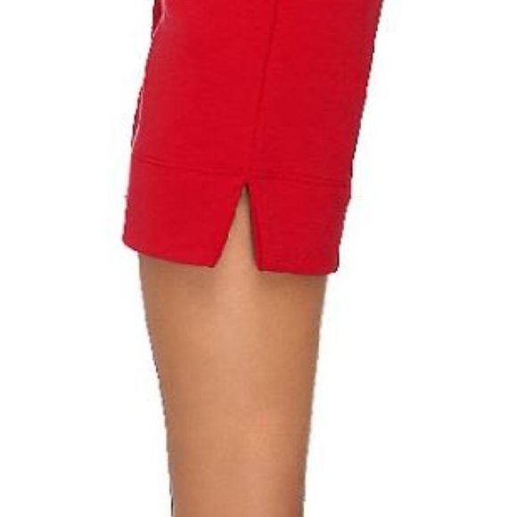NEW Susan Graver Weekend French Terry  Pull-On Crop Pants Red XL - Picture 4 of 16